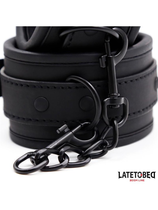 Esposas Neopreno Ajustables Negro