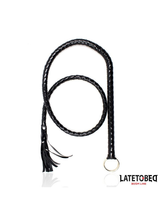 Látigo Negro Brillante 138cm