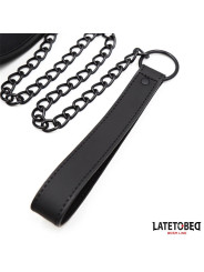 Set Collar y Correa Neopreno Negro