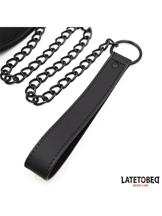 Set Collar y Correa Neopreno Negro