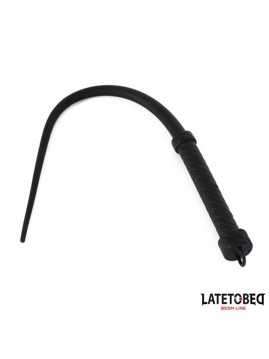 Látigo de Silicona Negro 63.5cm