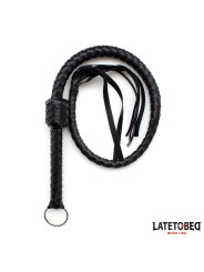 Látigo Trenzado Negro 116cm
