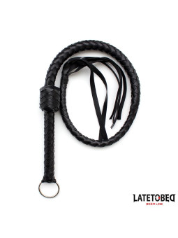 Látigo Trenzado Negro 116cm