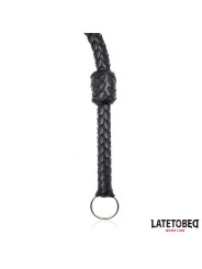 Látigo Trenzado Negro 116cm
