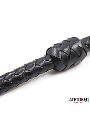 Látigo Trenzado Negro 116cm
