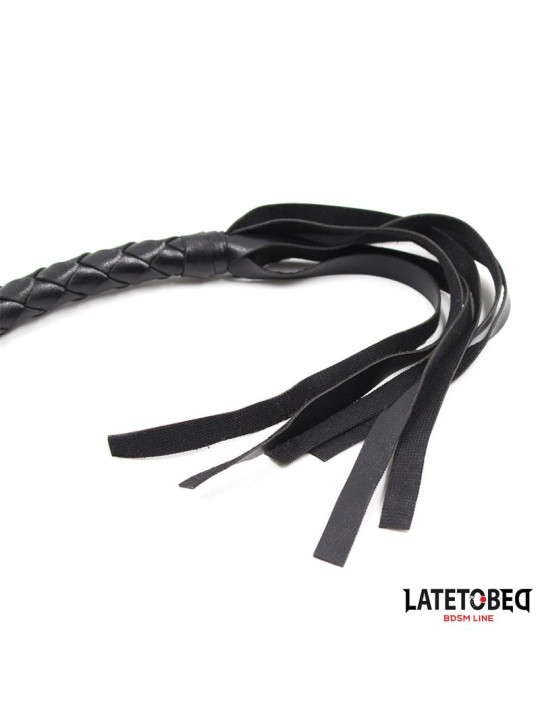 Látigo Trenzado Negro 116cm