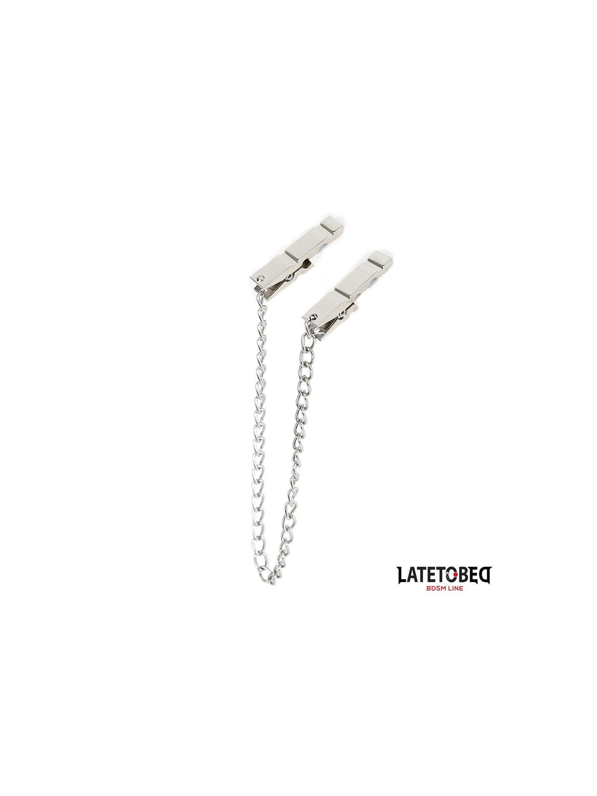 Pinzas Pezones con Cadena 40.5cm Zinc