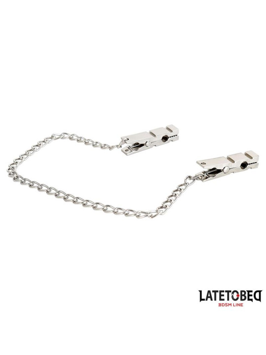 Pinzas Pezones con Cadena 40.5cm Zinc
