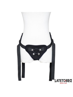 Arnés Strap On Encaje con Anillo Silicona Ajustable