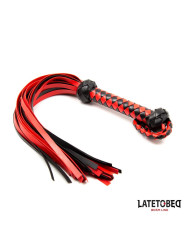 Flogger Rojo y Negro 50cm