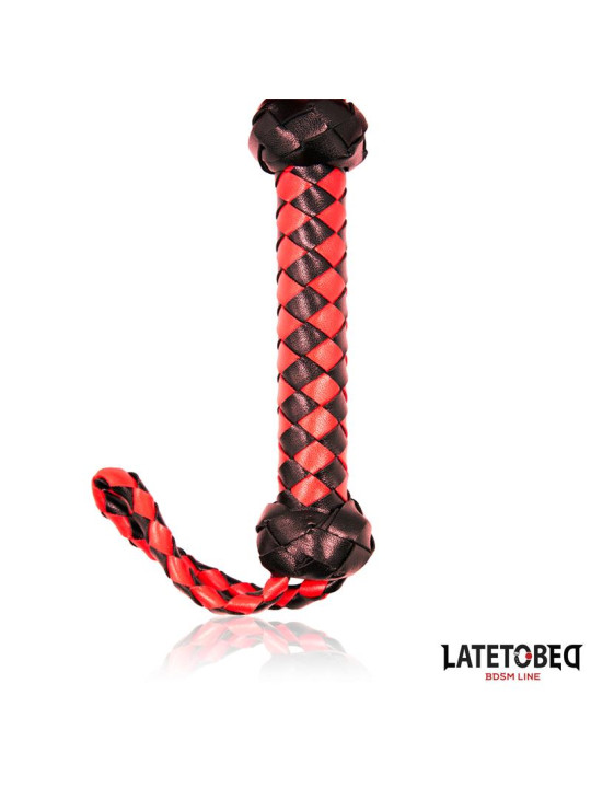 Flogger Rojo y Negro 50cm