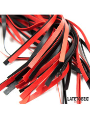 Flogger Rojo y Negro 50cm
