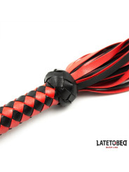 Flogger Rojo y Negro 50cm