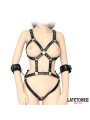 Arnés de Cuerpo Entero con Esposas Talla Única