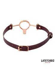 Mordaza Anilla Cuero