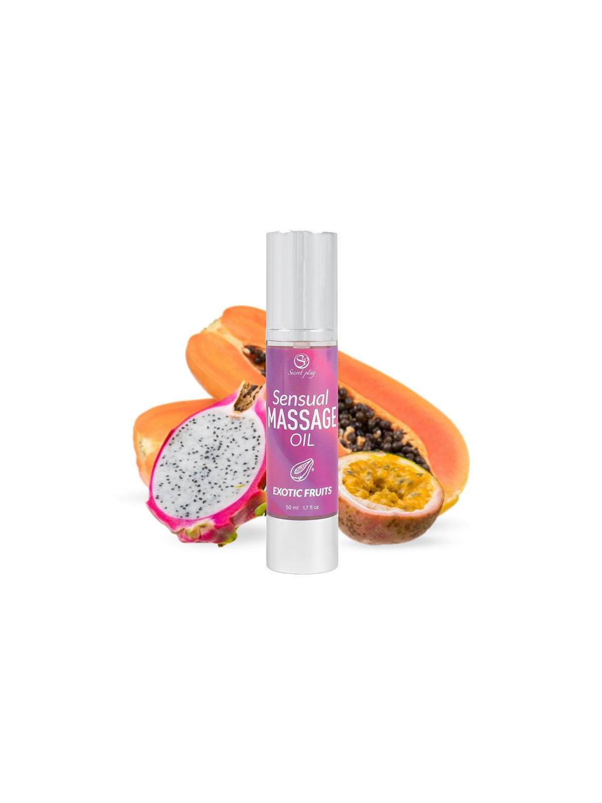 Aceite de Masaje Sensual Frutas Exóticas 50 ml.