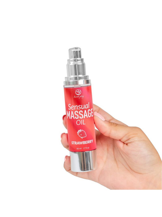 Aceite de Masaje Sensual Fresa 50ml