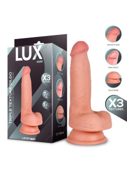 Hans Dildo Triple Densidad con Testículos 7.2