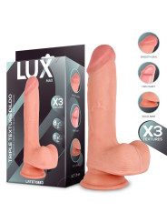 Max Dildo Triple Densidad con Testículos 8.2