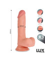 Max Dildo Triple Densidad con Testículos 8.2