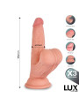 Lars Dildo Triple Densidad con Testículos Oscilantes 7.6