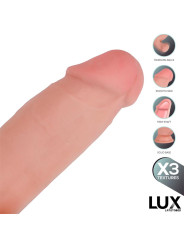 Paul Dildo Triple Densidad con Testículos Oscilantes 8.2