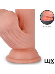 Paul Dildo Triple Densidad con Testículos Oscilantes 8.2