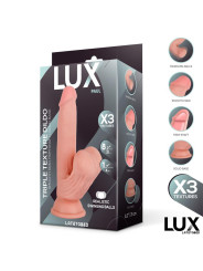 Paul Dildo Triple Densidad con Testículos Oscilantes 8.2