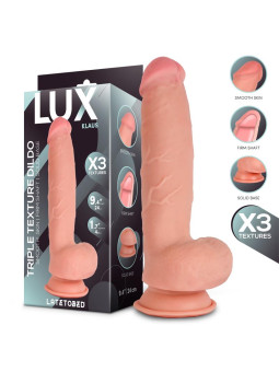 Klaus Dildo Triple Densidad con Testículos 9.4