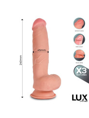 Klaus Dildo Triple Densidad con Testículos 9.4