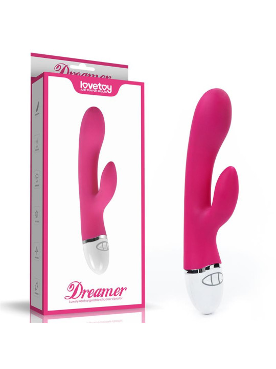 Vibrador Dreamer USB Rose Red