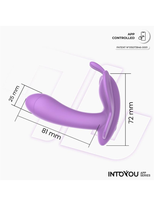 Wingy Estimulador Mariposa con APP Lavanda