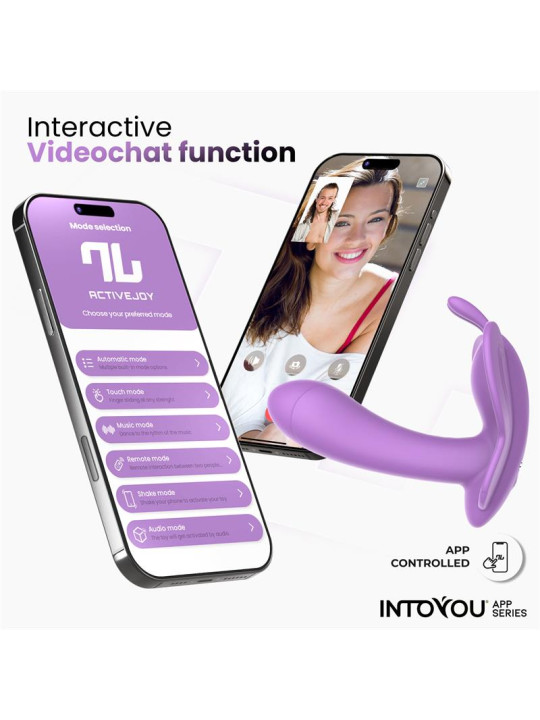 Wingy Estimulador Mariposa con APP Lavanda