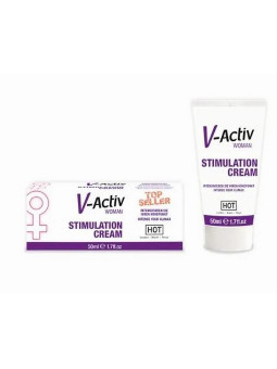Hot V-Activ Stimulation Crema Estimuladora Femenina 50 ml