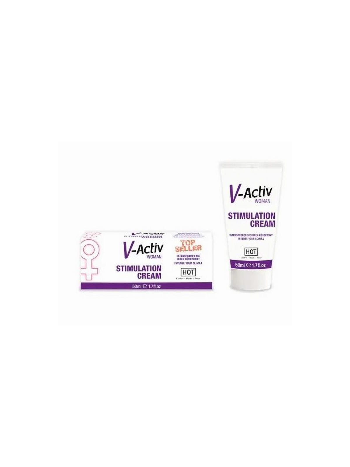 Hot V-Activ Stimulation Crema Estimuladora Femenina 50 ml