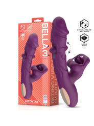 Bella Vibrador Doble Bola Cosquilleante y Mordisqueo 3 Motores
