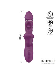 Bella Vibrador Doble Bola Cosquilleante y Mordisqueo 3 Motores