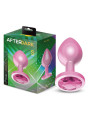 Plug Anal Anodizado Rosa con Joya Talla S