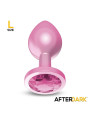 Plug Anal Anodizado Rosa con Rosa Talla L