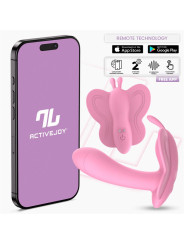 Wingy Estimulador Mariposa con APP Rosa