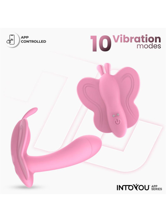 Wingy Estimulador Mariposa con APP Rosa