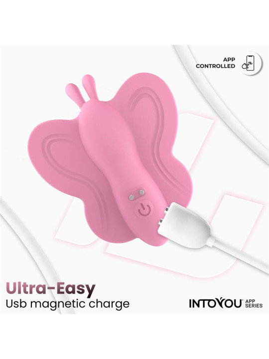 Wingy Estimulador Mariposa con APP Rosa