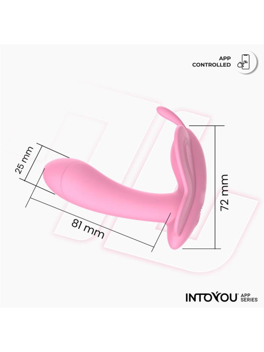 Wingy Estimulador Mariposa con APP Rosa