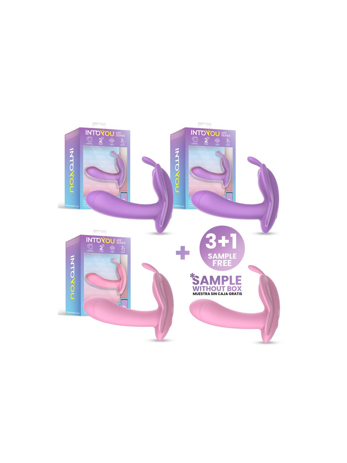 Pack 3+1 Tester Wingy Estimulador Mariposa APP