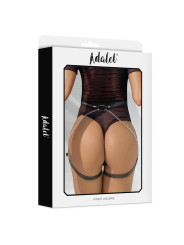 Oriana Cinturón Cuero Vegano con Cadenas Tall Única