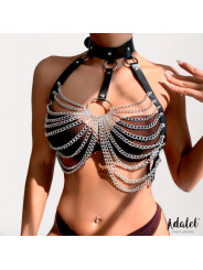Samara Arnés de Pecho con Cadenas Cuero Vegano Tall Única