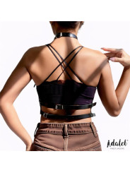 Elva Arnés de Pecho Cuero Vegano Talla Única