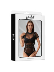 Brenda Arnés para Pecho Cuero Vegano con Cadenas Talla Única