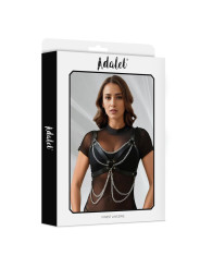 Noelle Arnés para Pecho Cuero Vegano con Cadenas Talla Única