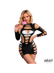 Willow Vestido Hollow-out Negro Talla Única